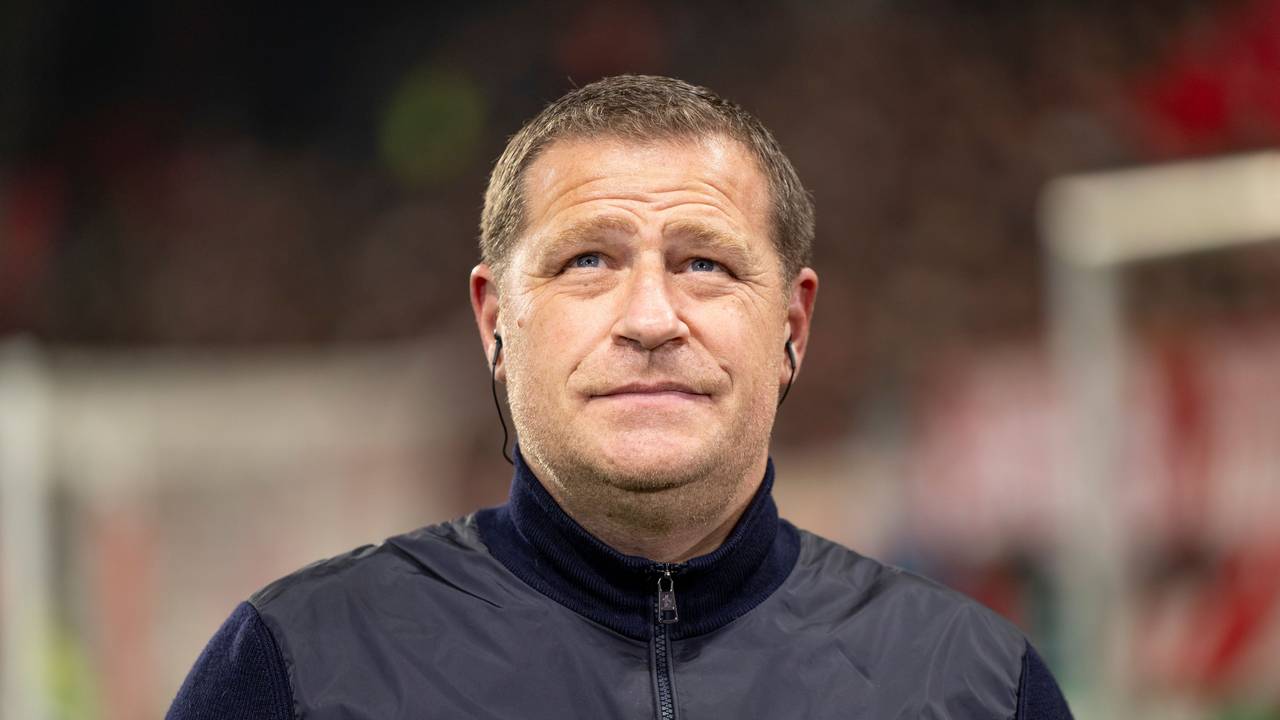 Max Eberl beim Interview.
