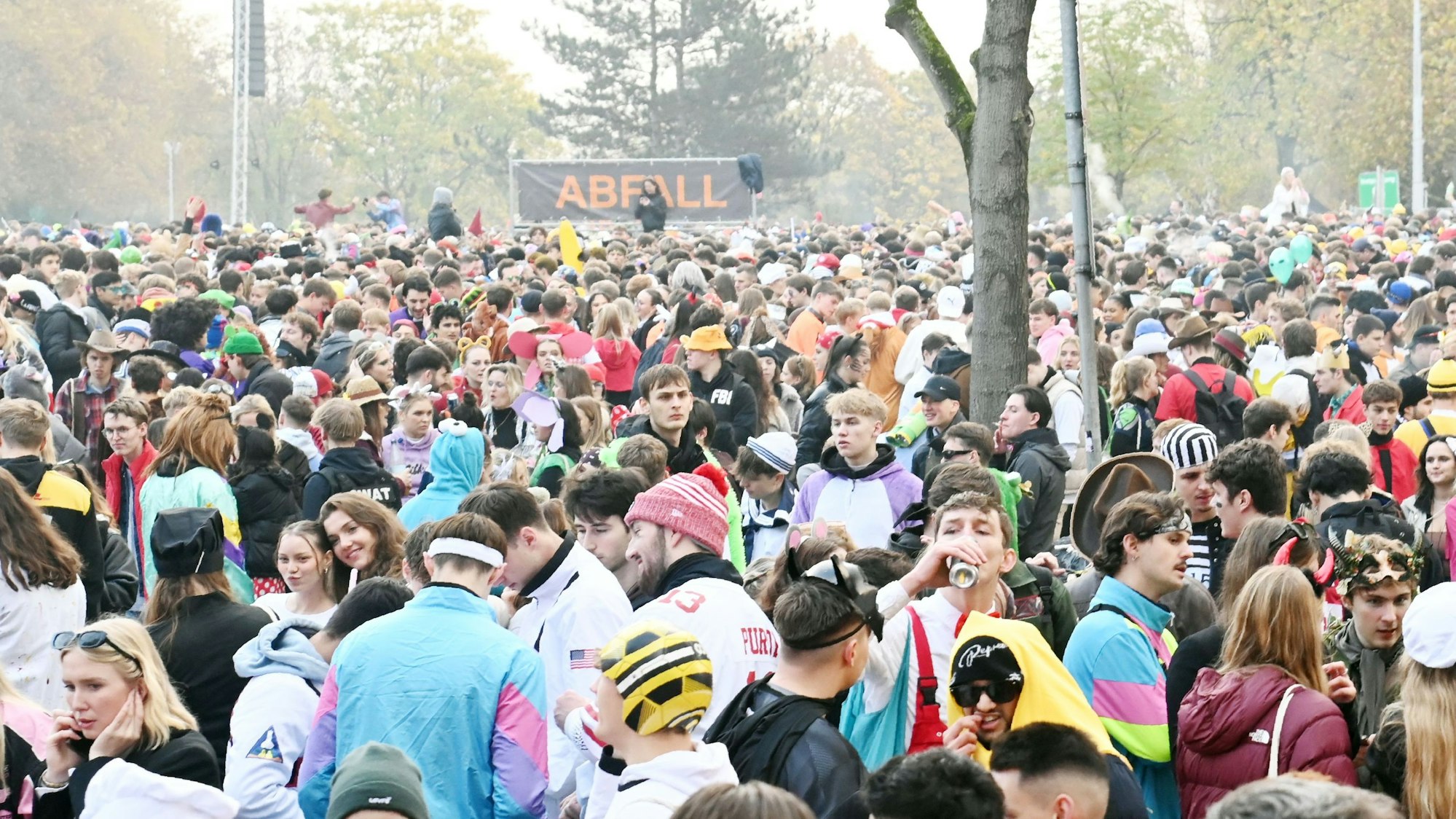 Elfter im Elften auf den Uni-Wiesen.