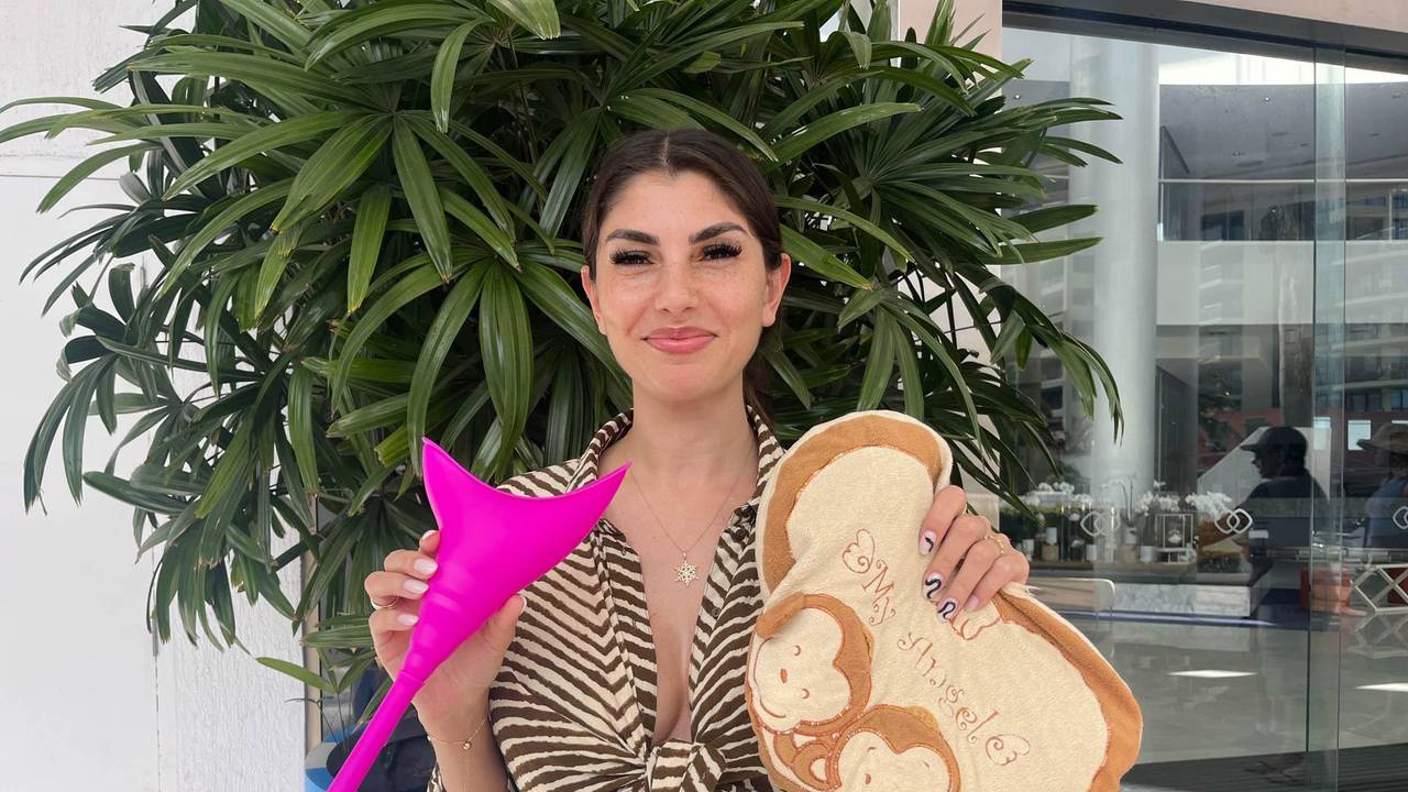 Yeliz Koc setzt auf Kissen und Pinkel-Hilfe.