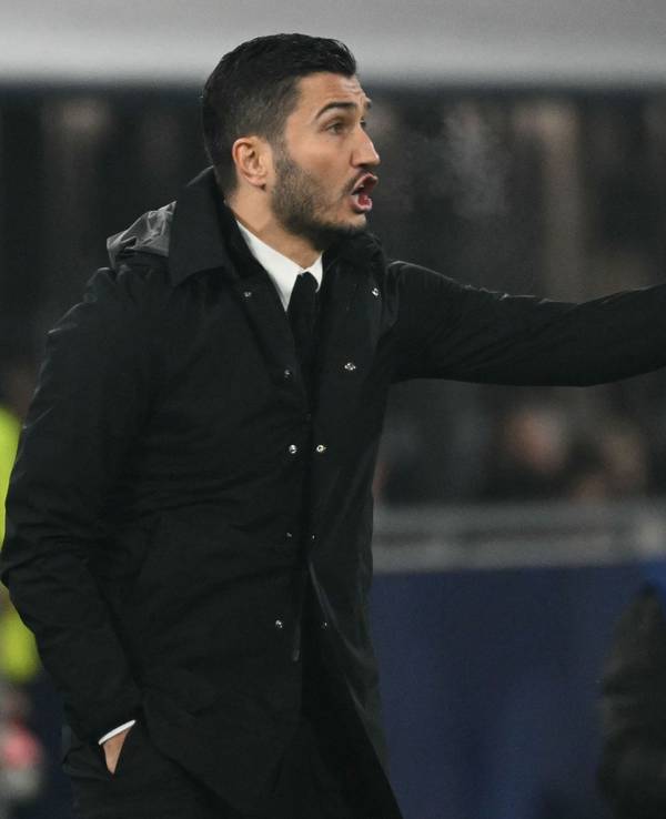 Nuri Sahin in seinem letzten Spiel als BVB-Trainer am 21. Januar 2025.