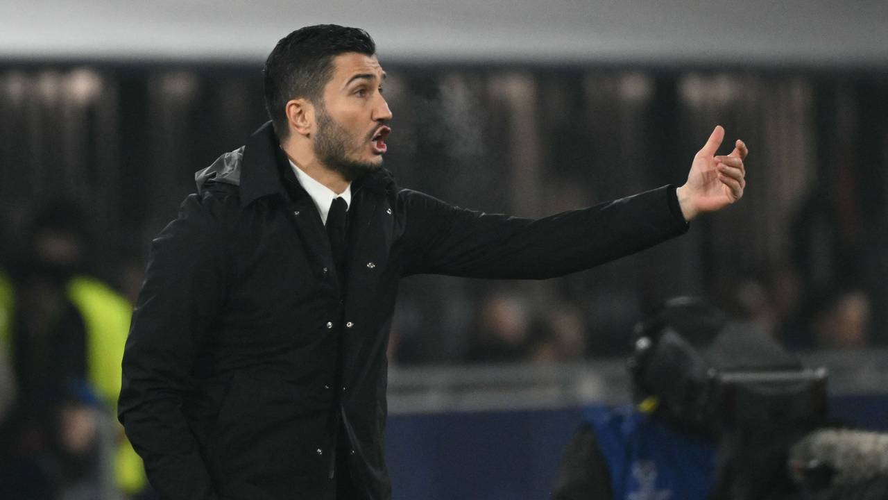 Nuri Sahin in seinem letzten Spiel als BVB-Trainer am 21. Januar 2025.