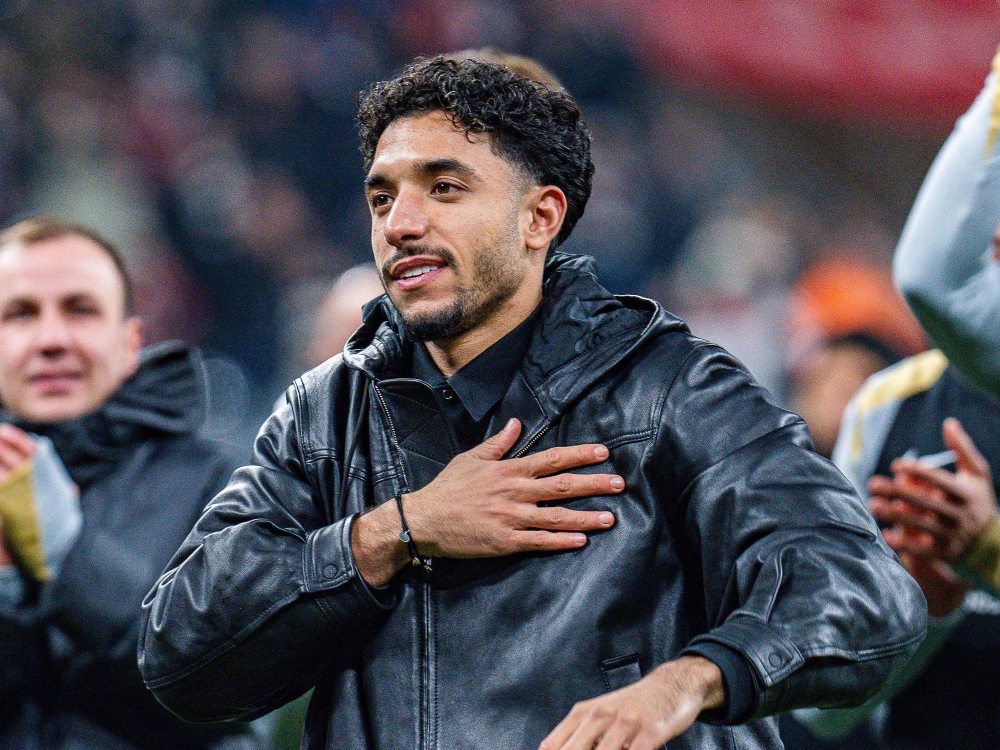 Stürmer Omar Marmoush, hier am 17. Januar 2025 bei seinem letzten Auftritt im Frankfurt-Stadion, wechselt zu Manchester City in die Premier League.