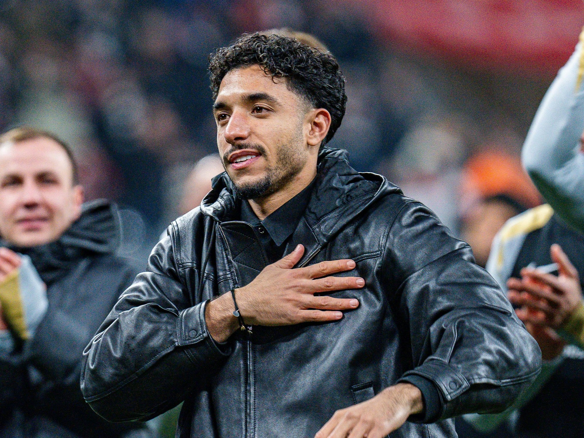 Stürmer Omar Marmoush, hier am 17. Januar 2025 bei seinem letzten Auftritt im Frankfurt-Stadion, wechselt zu Manchester City in die Premier League.