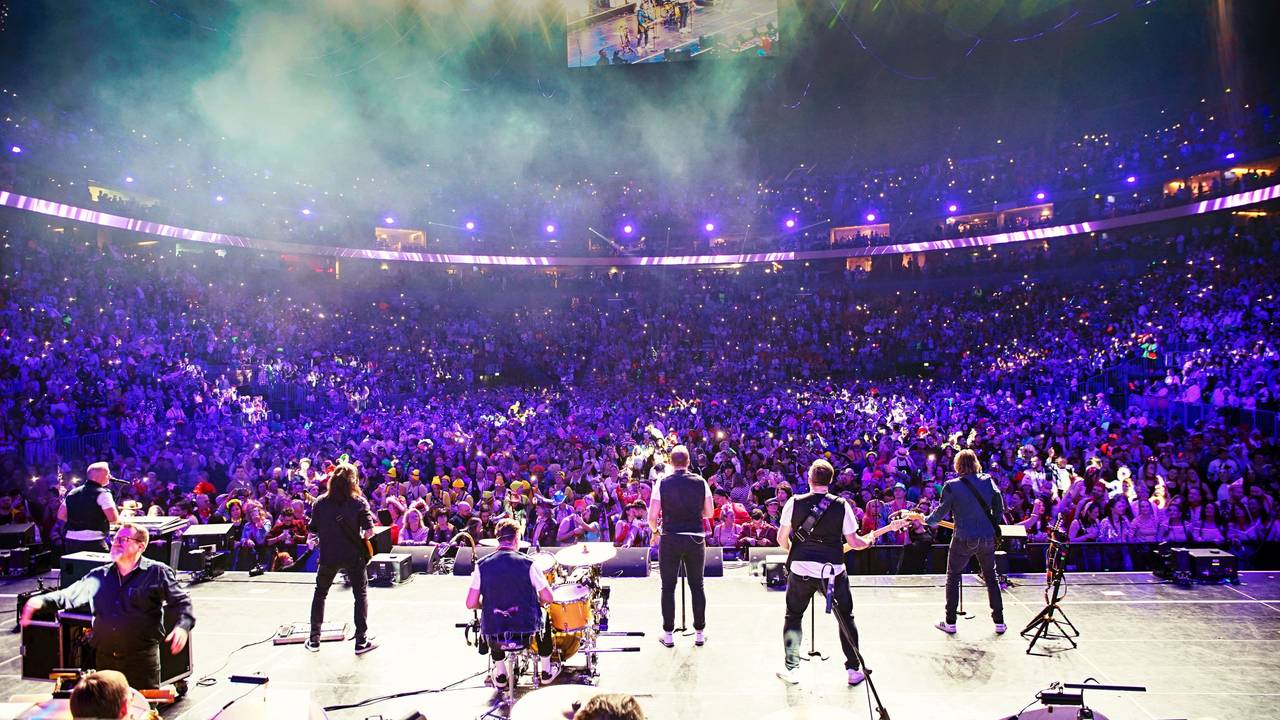 Jecke feiern in der Lanxess-Arena