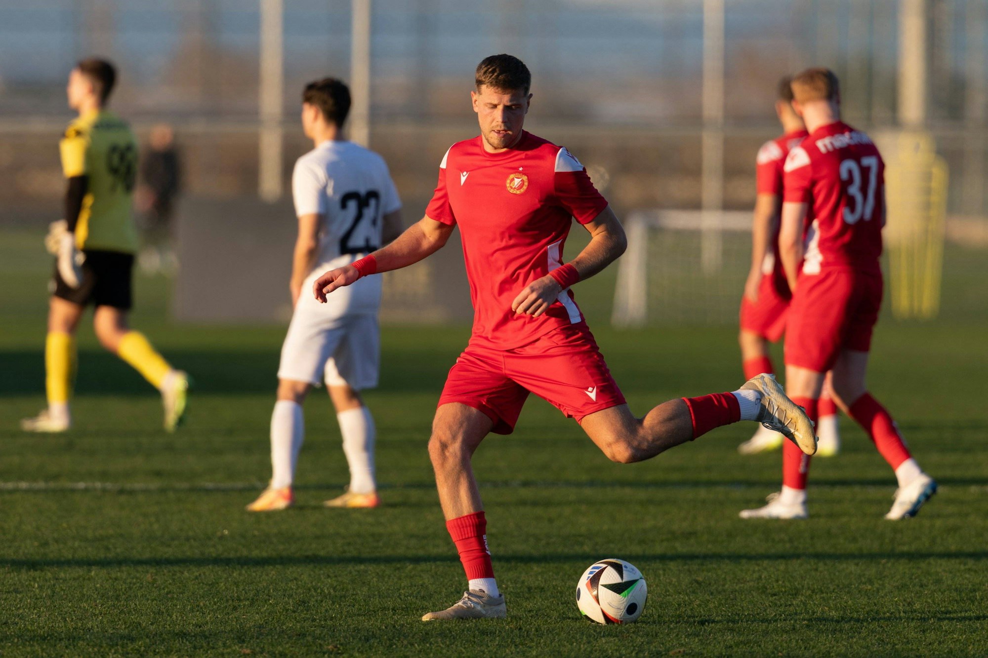 Imad Rondic im Training von Widzew Lodz.