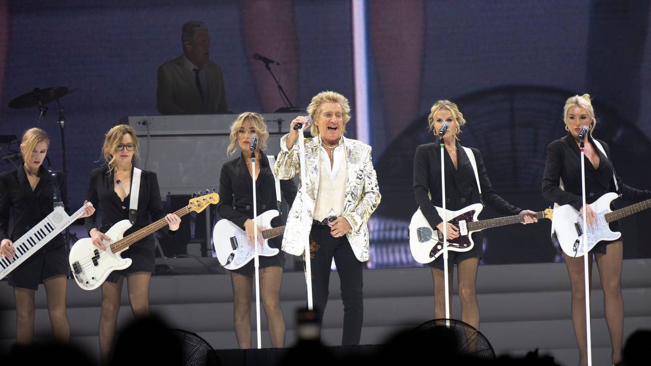 Rod Stewart begeistert seine Fans beim Konzert in der Lanxessarena.
