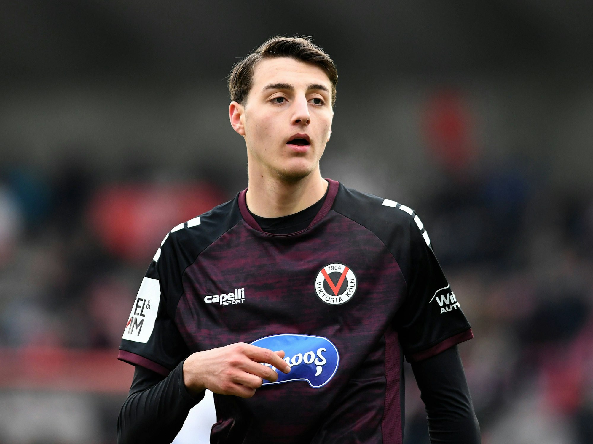 Malek El Mala im Testspiel gegen den 1. FC Köln.