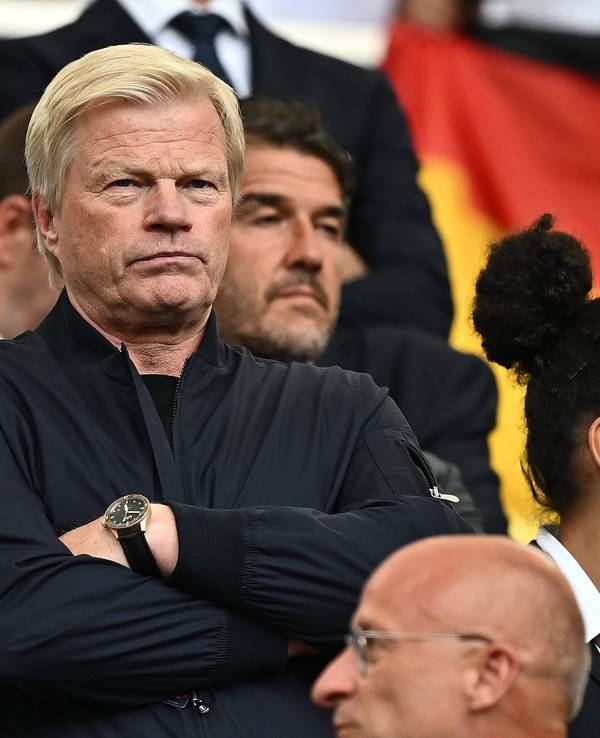Oliver Kahn als Zuschauer bei der EM 2024 in Stuttgart.