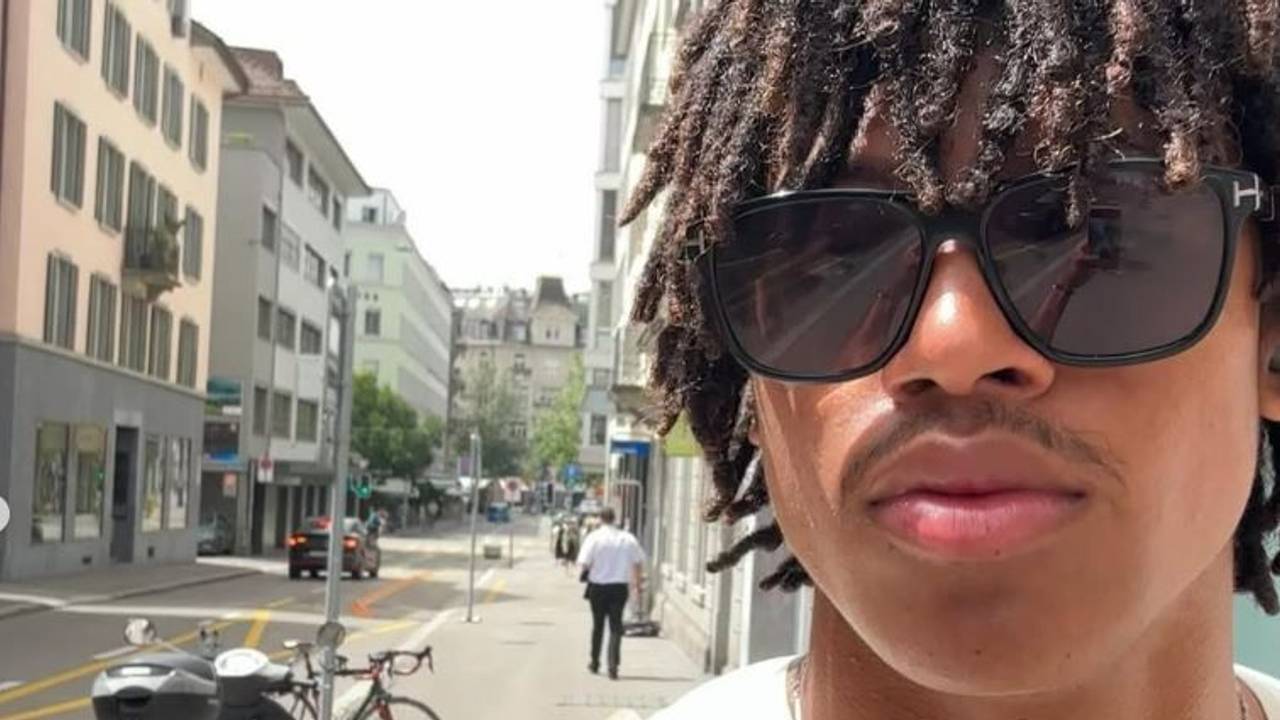 Das Selfie veröffentliche Henry Samuel, Sohn von Heidi Klum, im September 2024 auf Instagram.