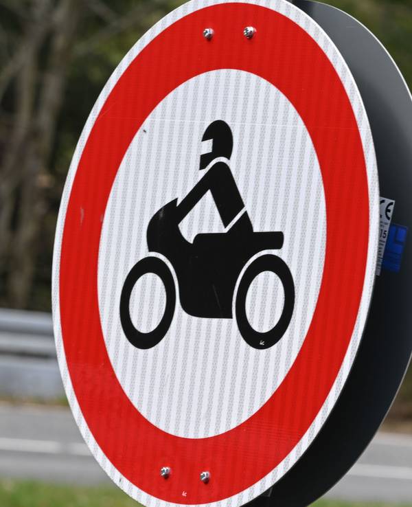 Motorrad - Symbolfoto zum Rückruf von Motorradreifen