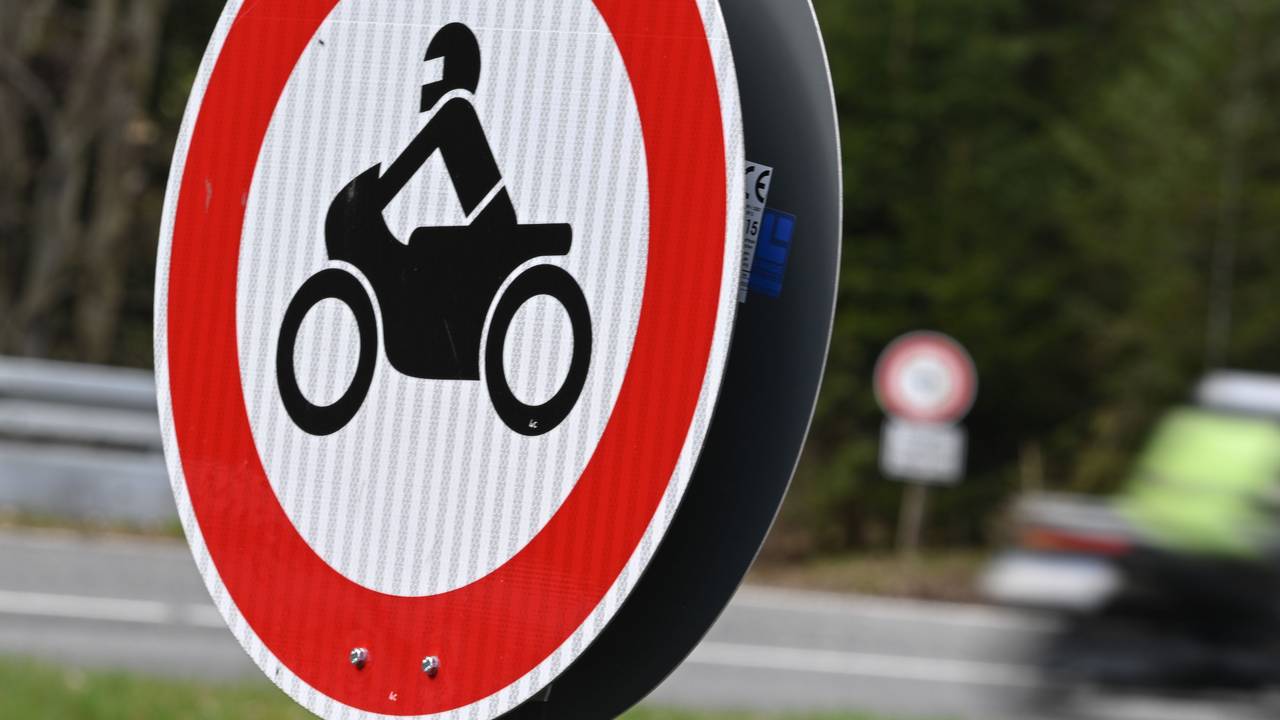 Motorrad - Symbolfoto zum Rückruf von Motorradreifen