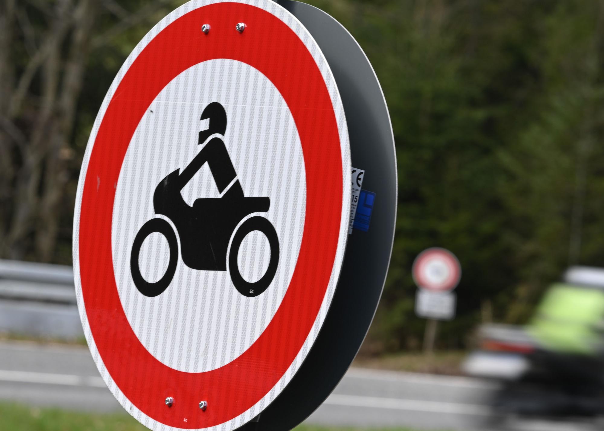 Motorrad - Symbolfoto zum Rückruf von Motorradreifen