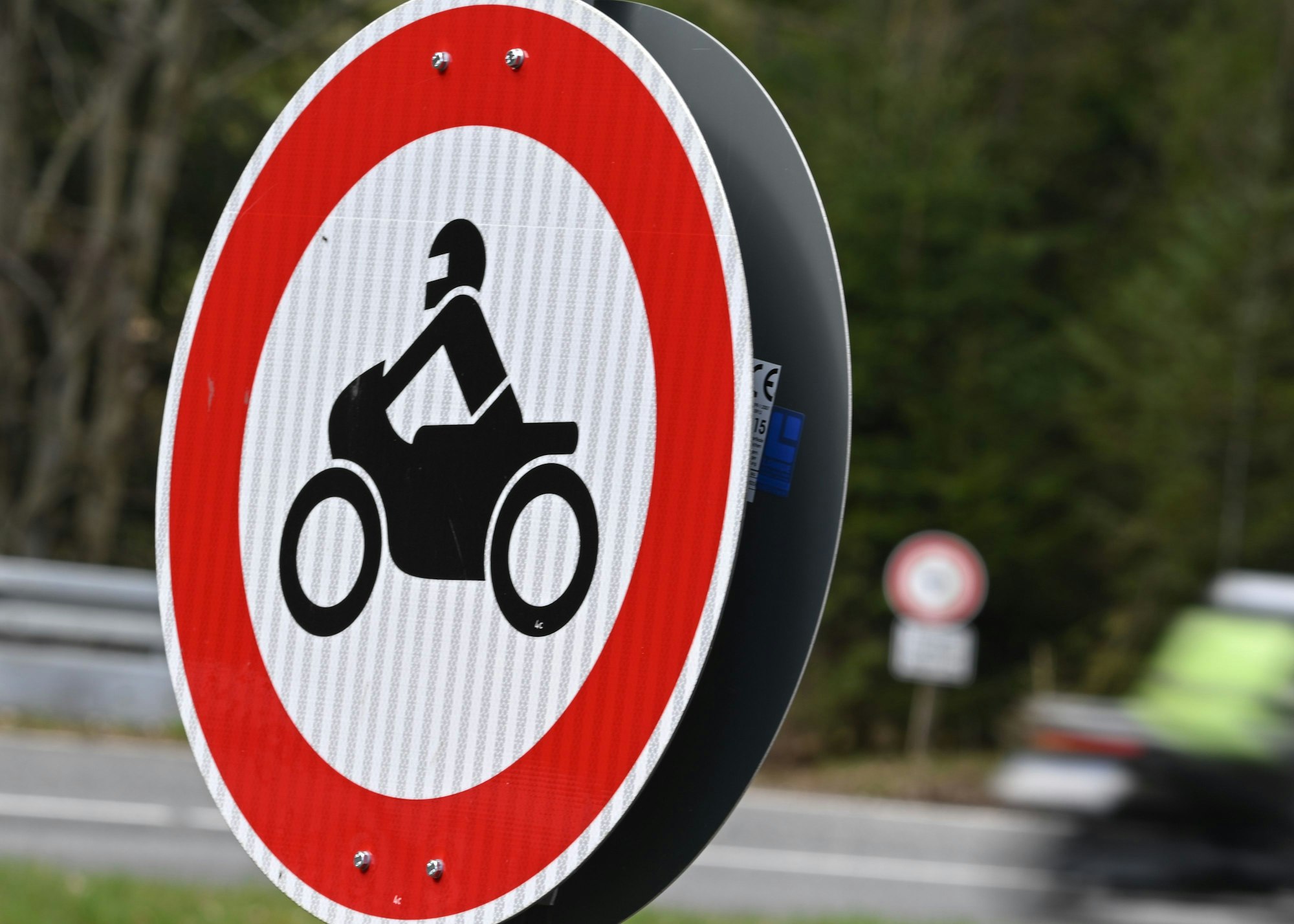 Motorrad - Symbolfoto zum Rückruf von Motorradreifen