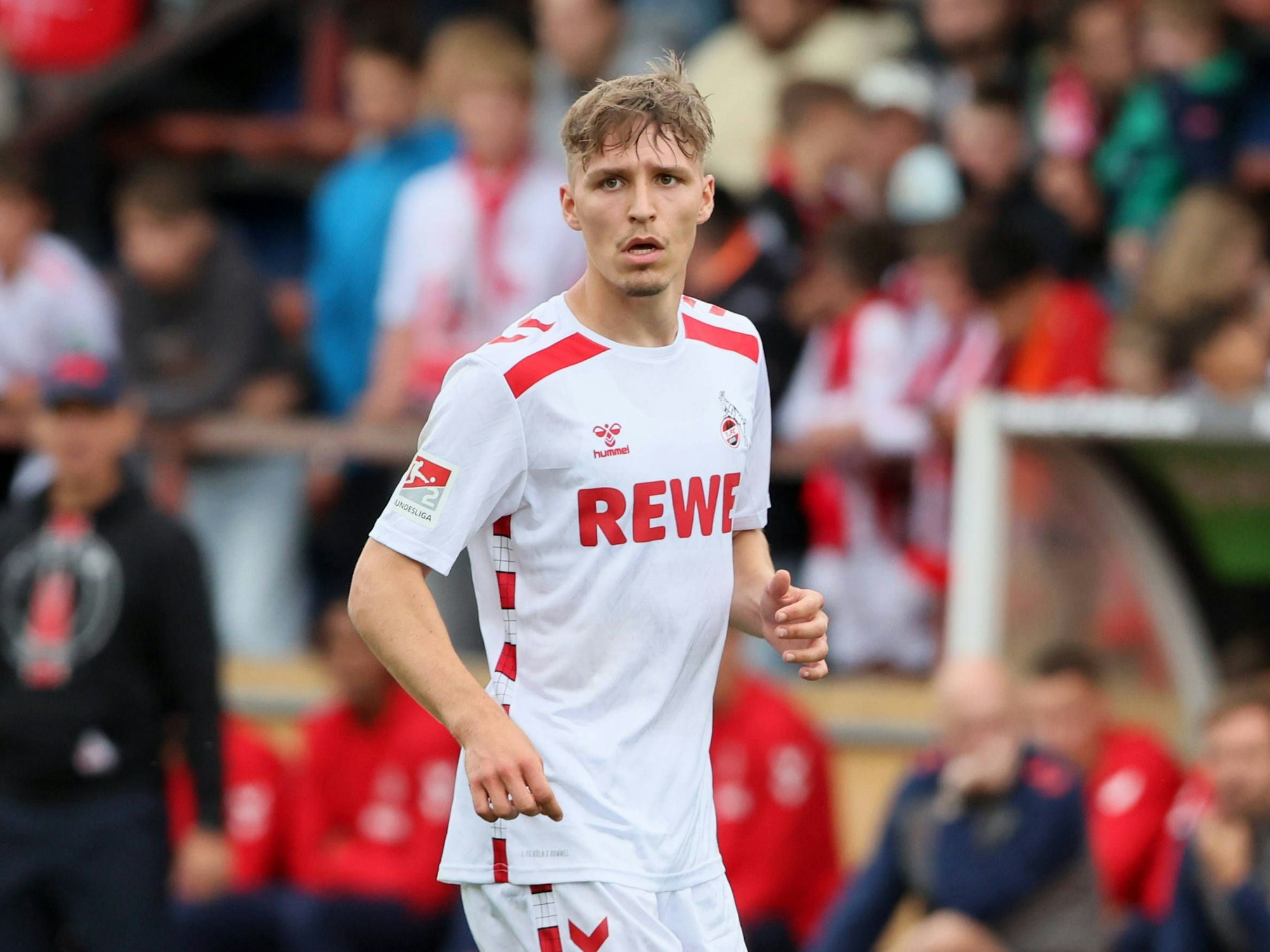 Maxi Schmid im Test gegen die Sportfreunde Siegen.