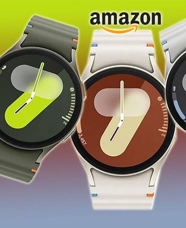 Darstellung von drei verschiedenen Farben der Samsung Galaxy Watch7