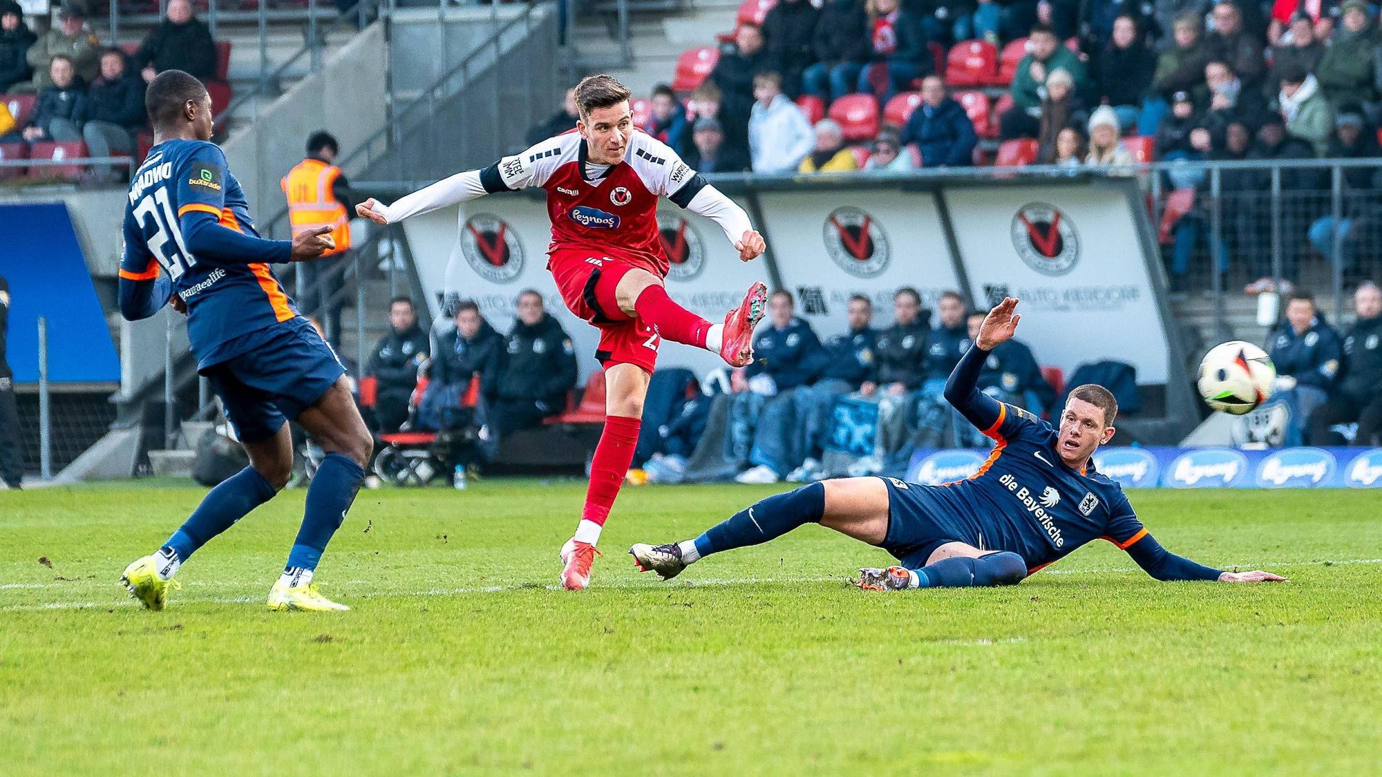 Said El Mala trifft für Viktoria Köln am Samstag (1. Februar 2025) gegen 1860 München.