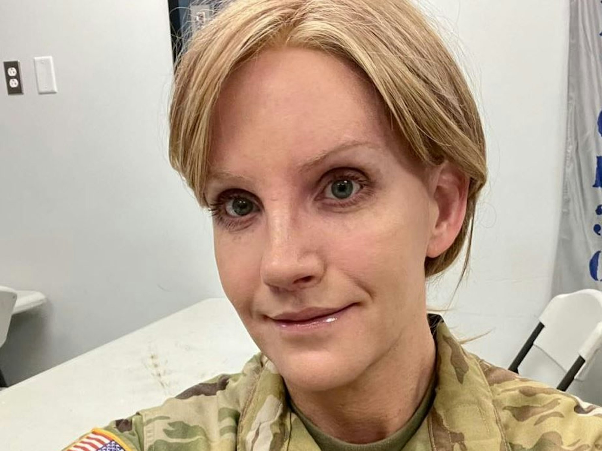 Das Selfie veröffentlichte Pilotin Jo Ellis am 10. Dezember auf ihrem Facebook-Account.