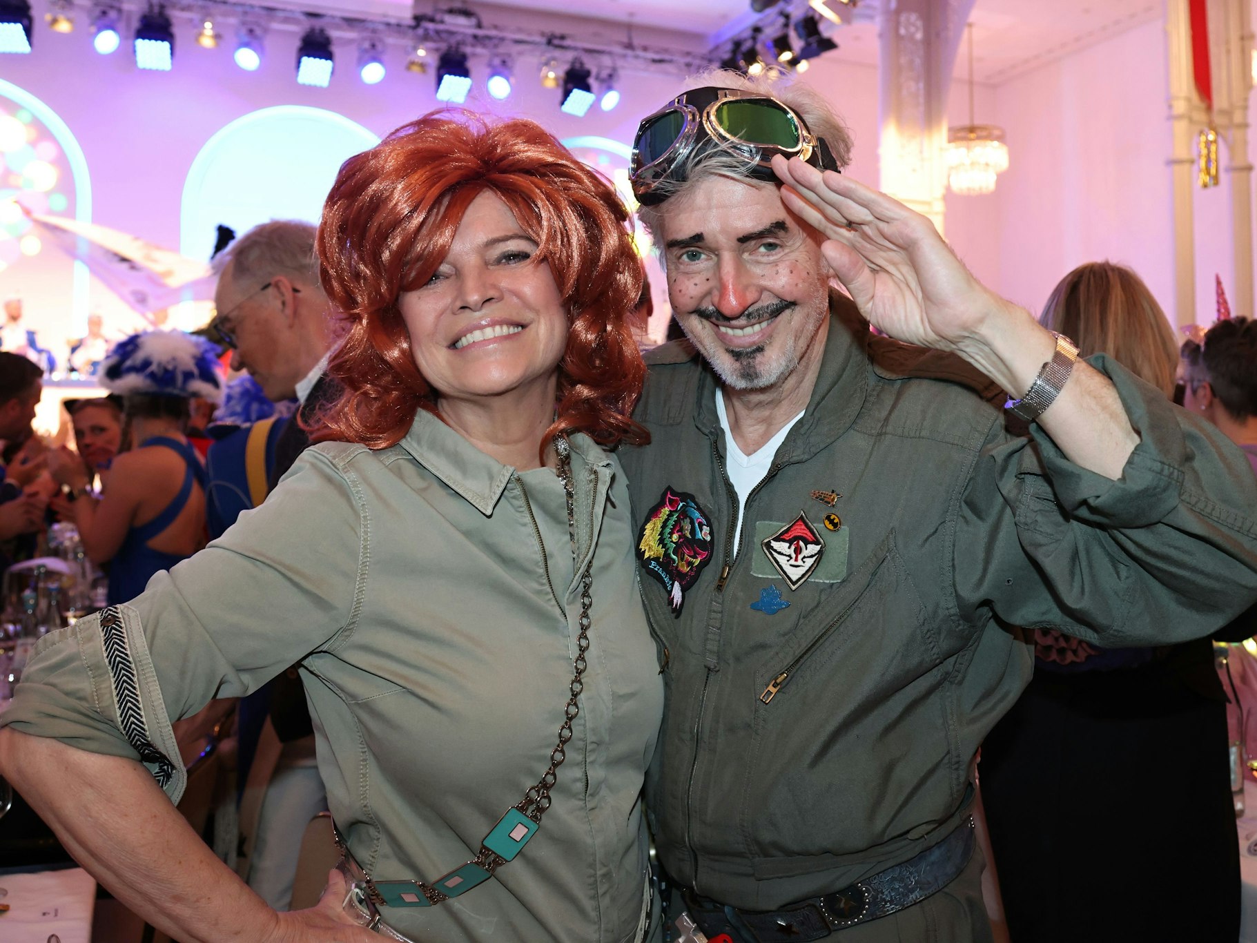 Frank Schätzing mit Frau Sabrina.