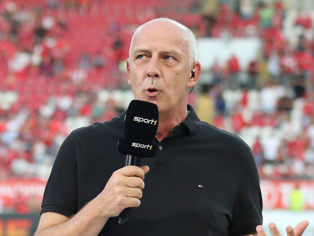 Mario Basler bei einem Auftritt als TV-Experte.