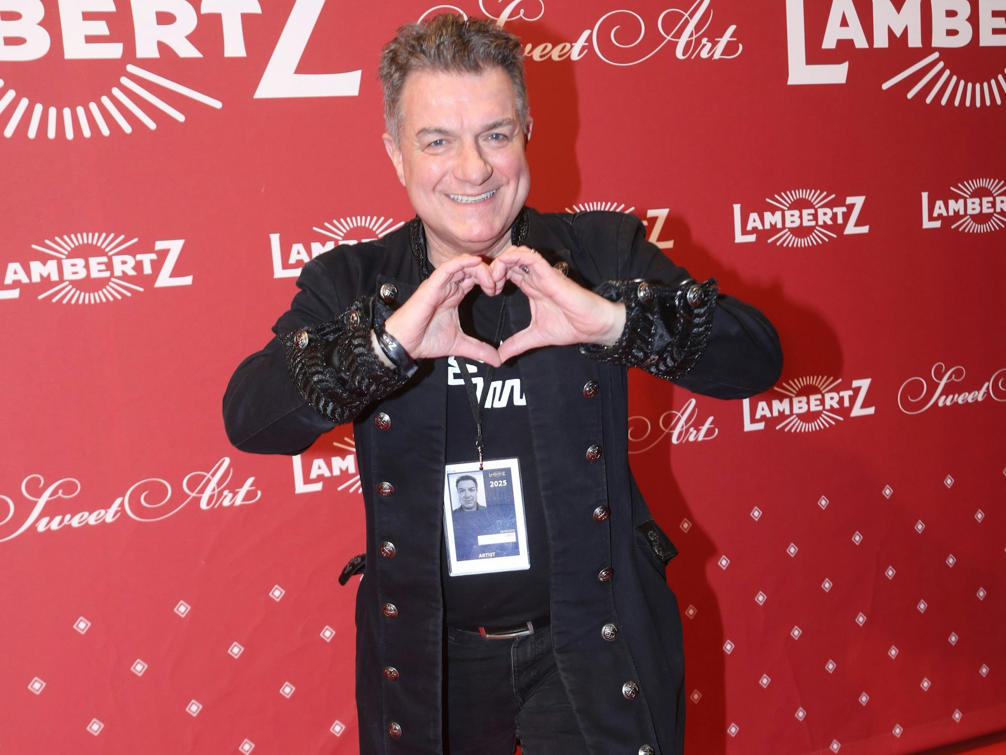 Moderator Michael Linus Büttgen bei der Lambertz Monday Night.