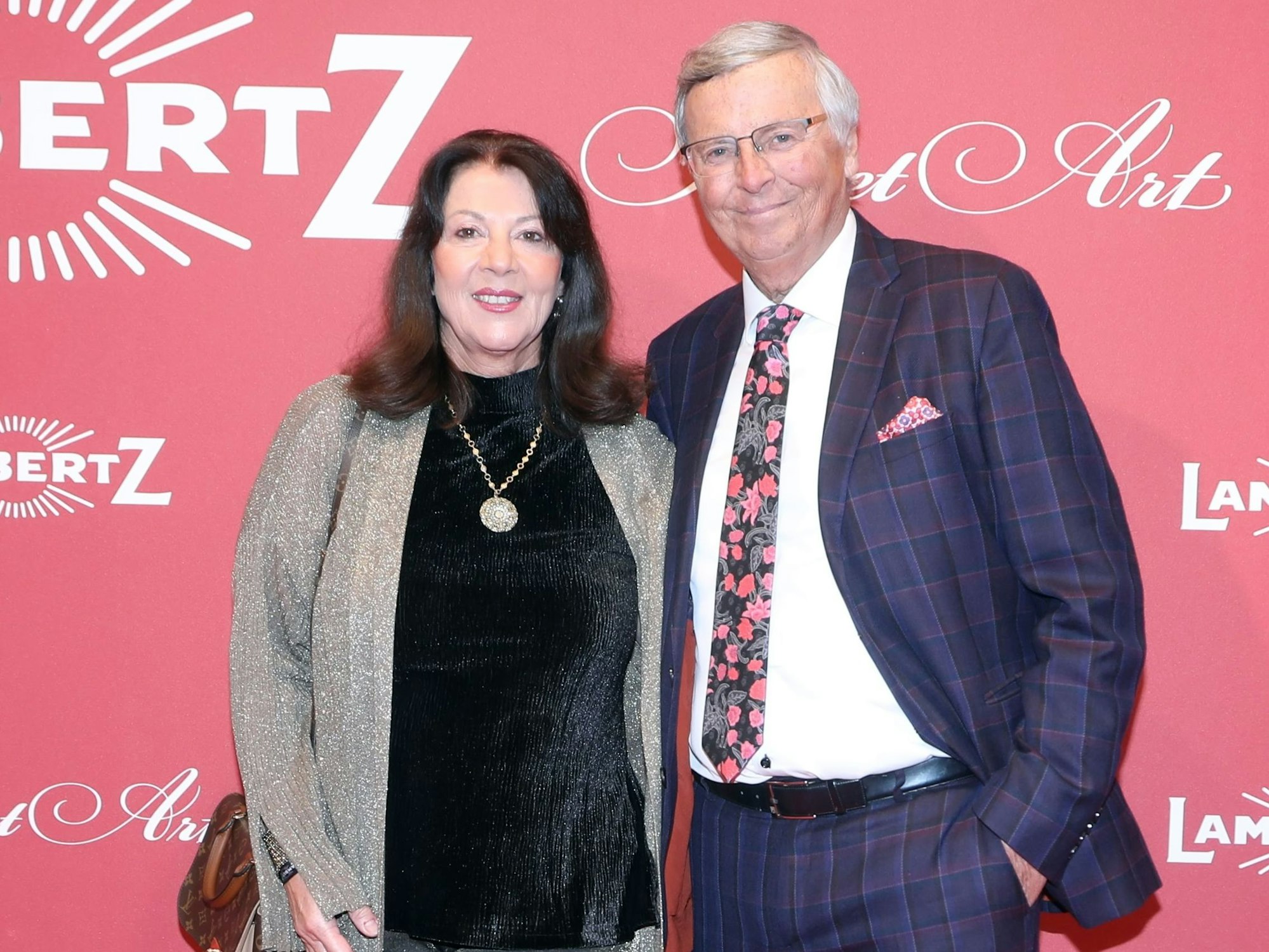 Wolfgang Bosbach mit Frau bei der Lambertz Monday Night.