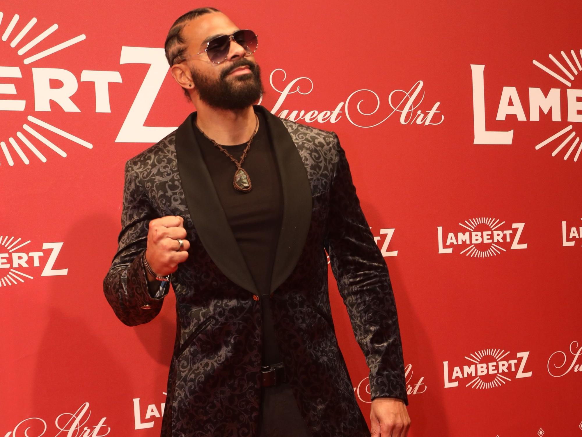 David Haye bei der Lambertz Monday Night.