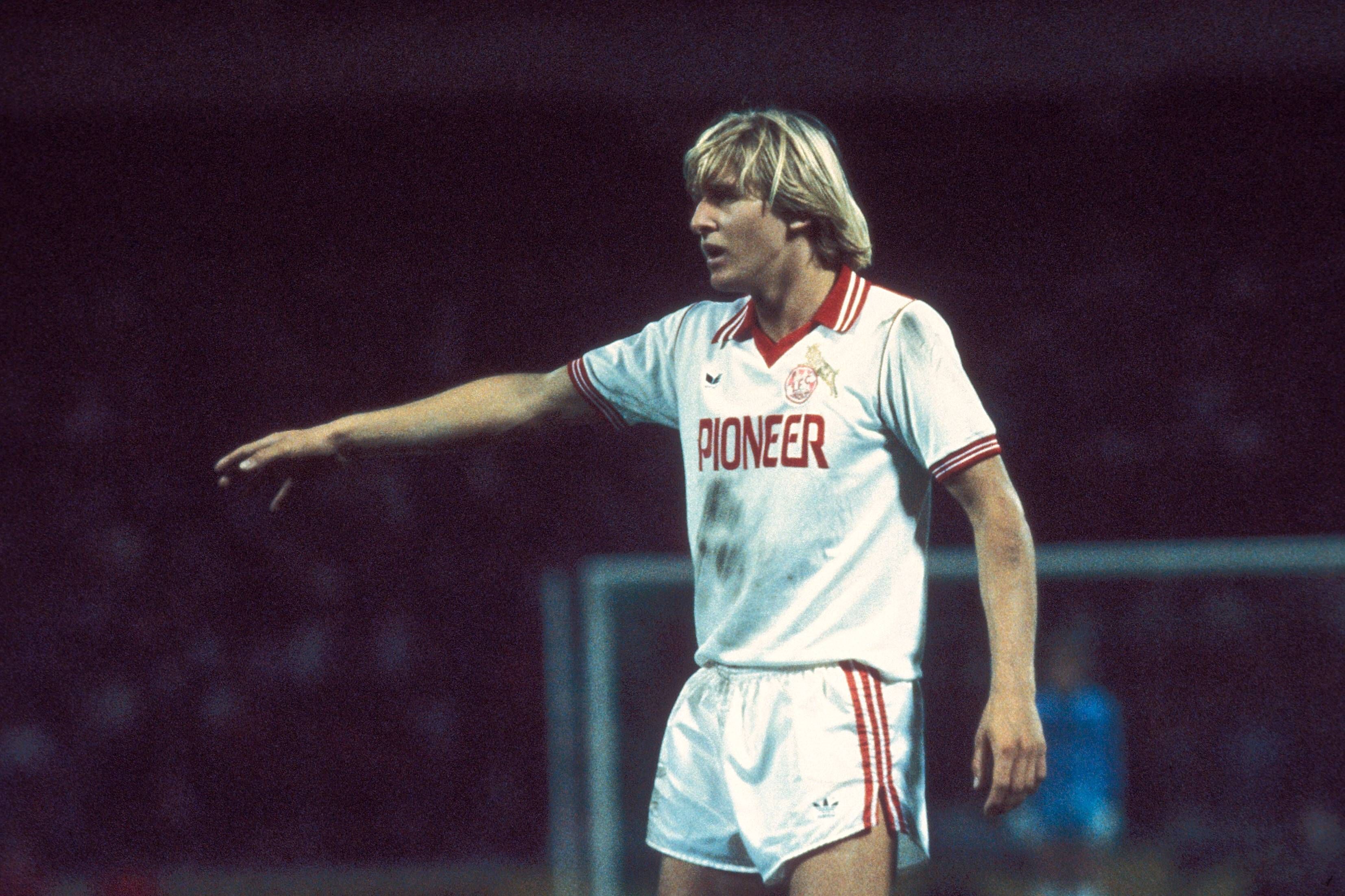 Bernd Schuster im Geißbock-Trikot.