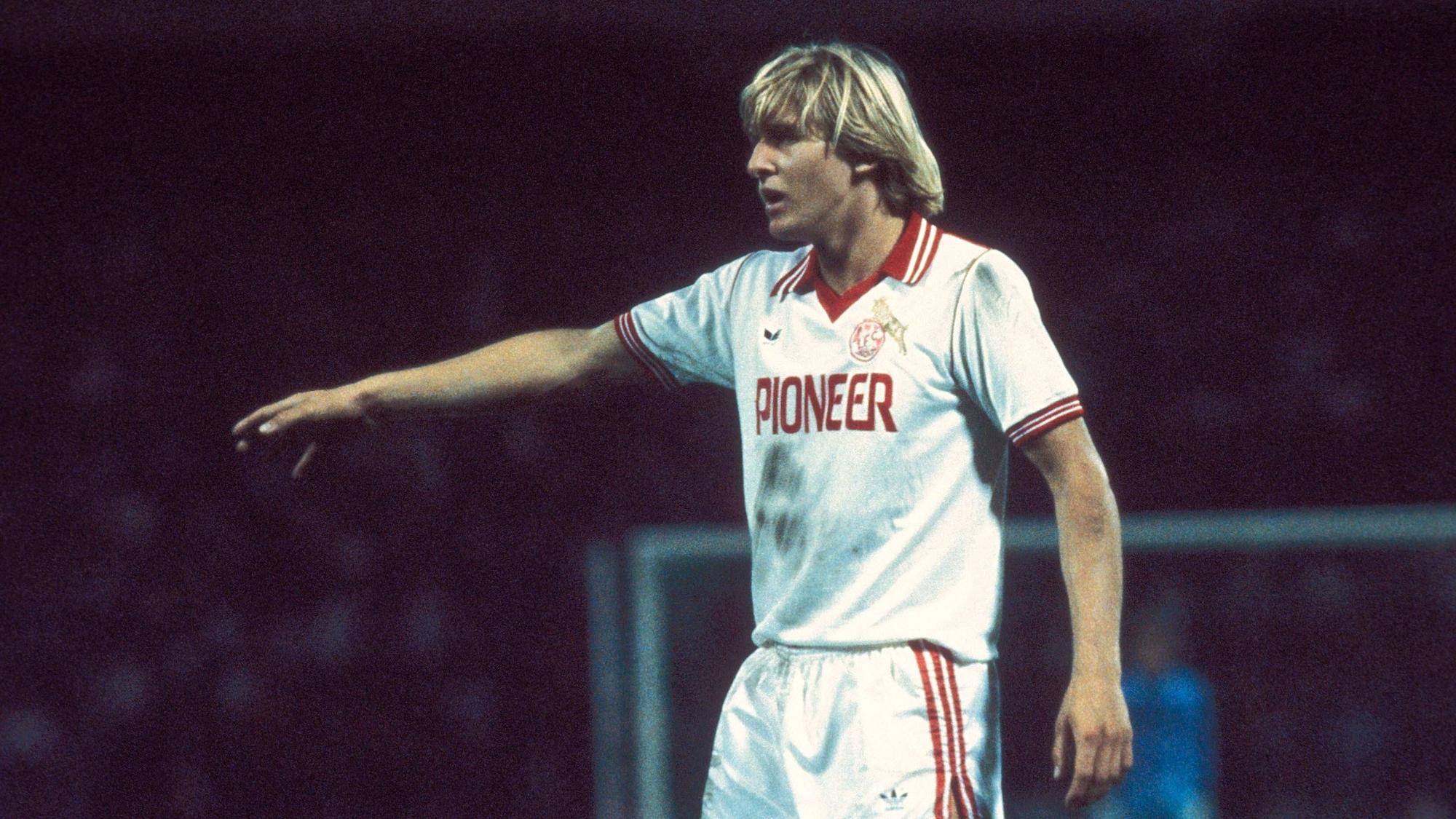 Bernd Schuster im Geißbock-Trikot.