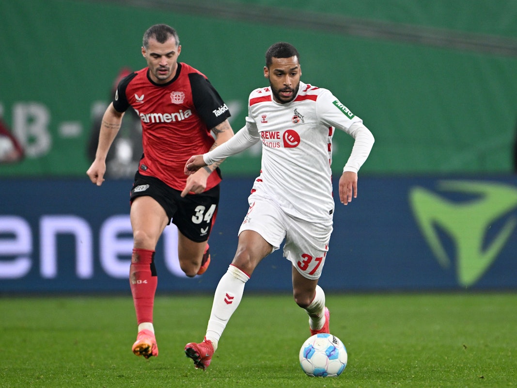 Linton Maina und Granit Xhaka.