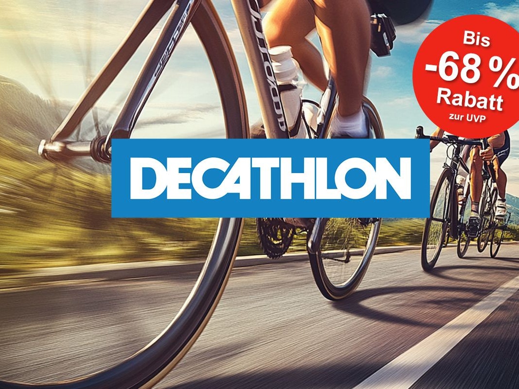 Rennräder in Aktion auf einer Straße