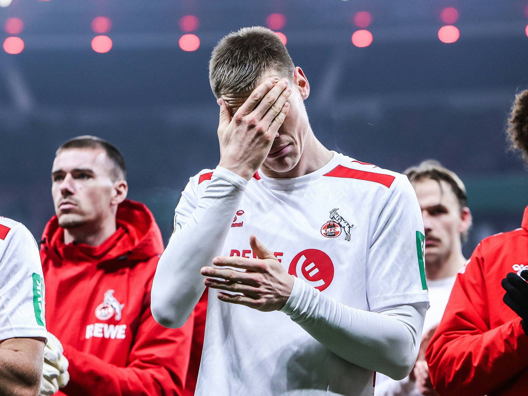 Steffen Tigges ist nach dem Pokal-Aus in Leverkusen enttäuscht.