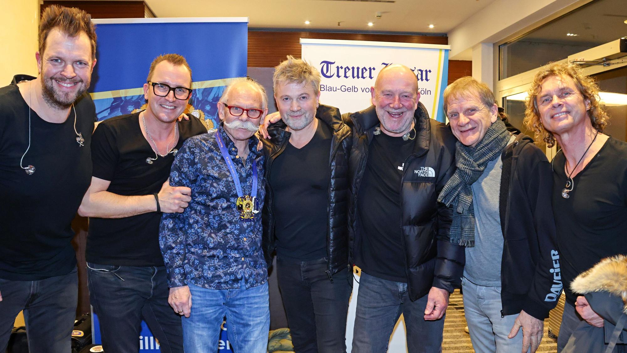 Die Paveier mit Ex-Musiker Bodo Schulz.