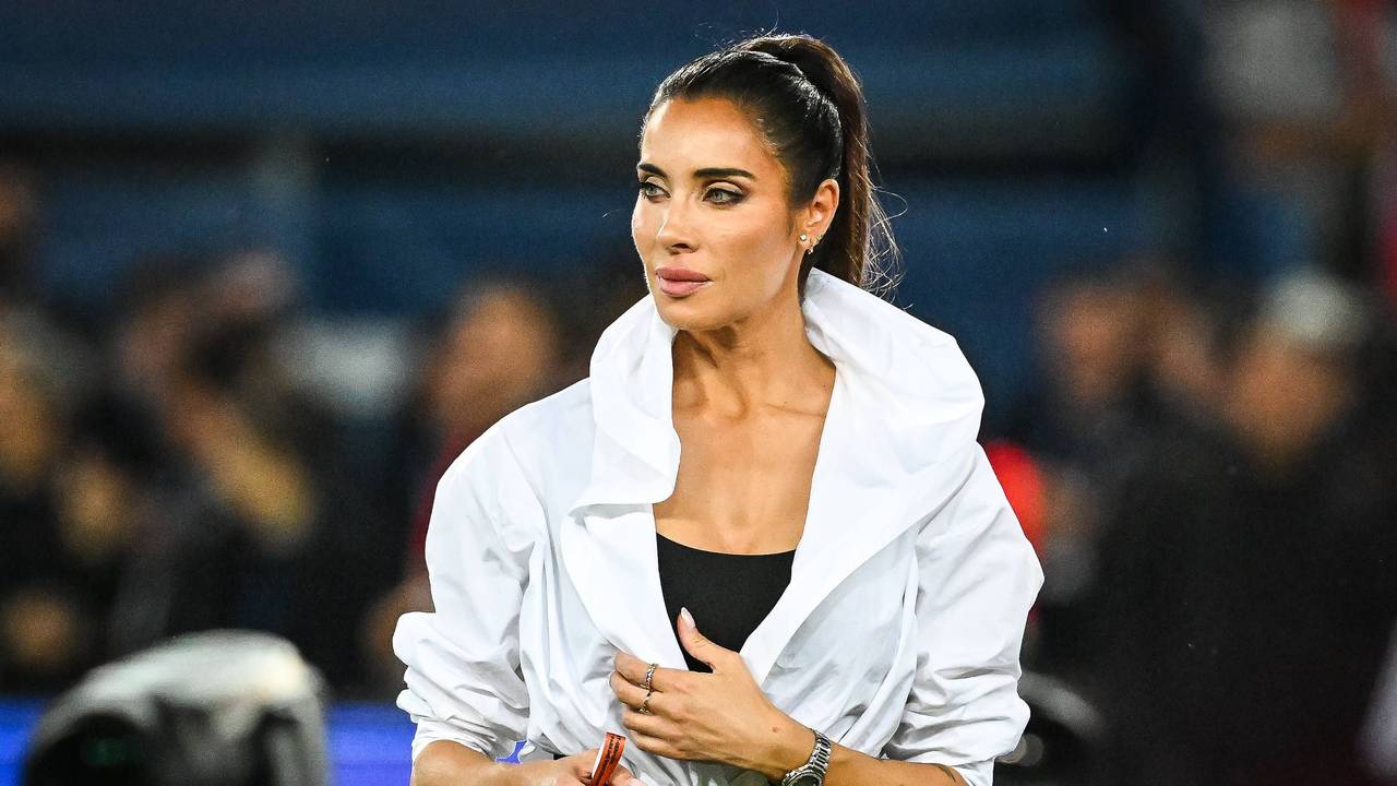 Pilar Rubio am Rande eines Spiels.