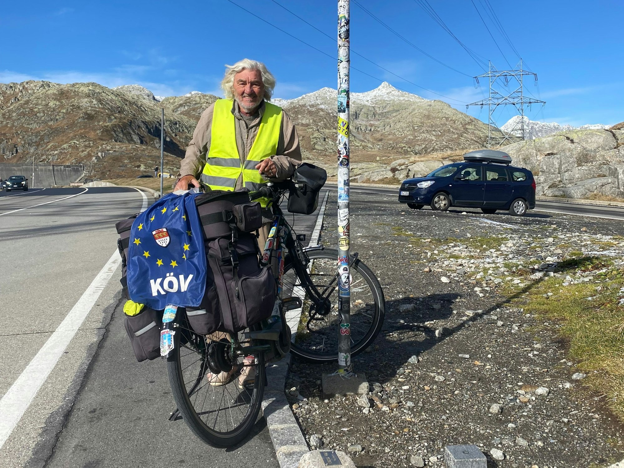 Wolfgang Hollmer auf Tour