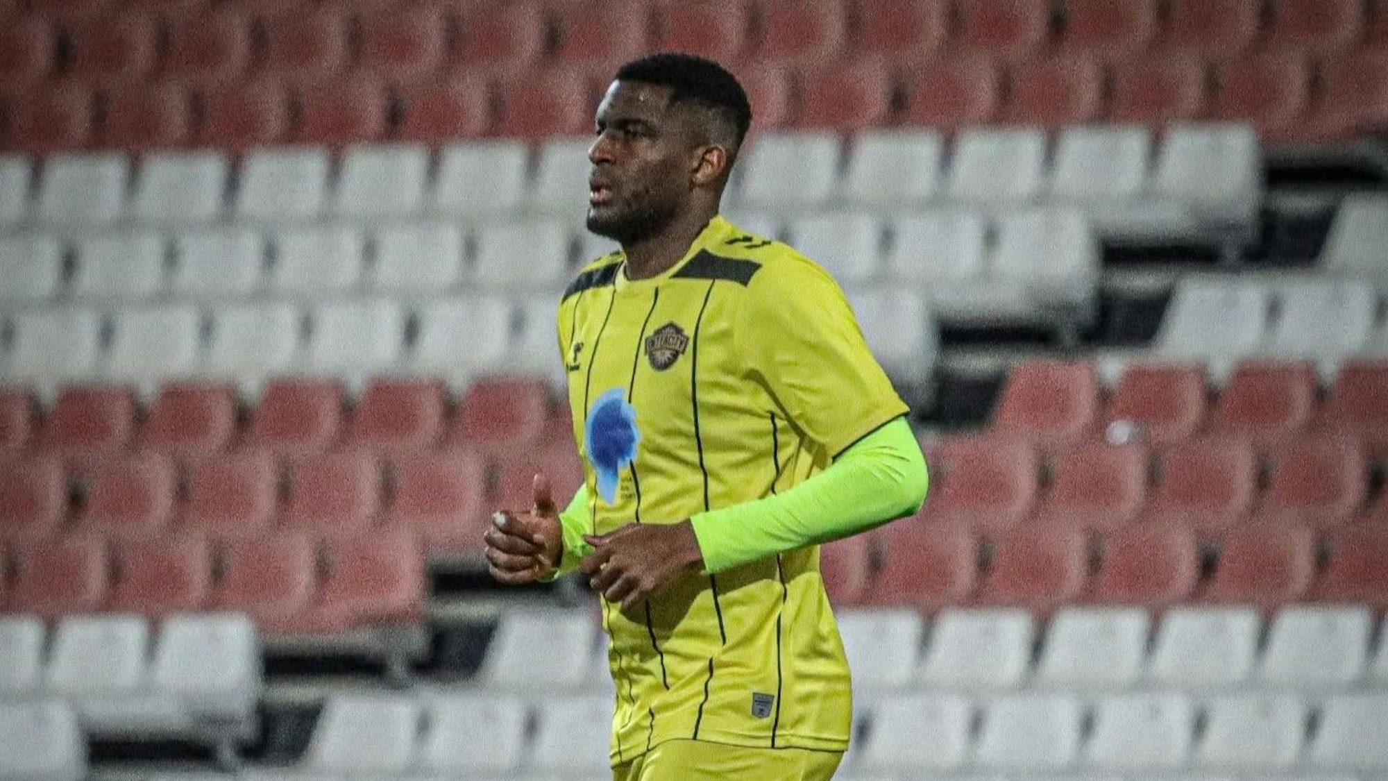 Anthony Modeste bei seinem Debüt für CF Intercity in Spanien.