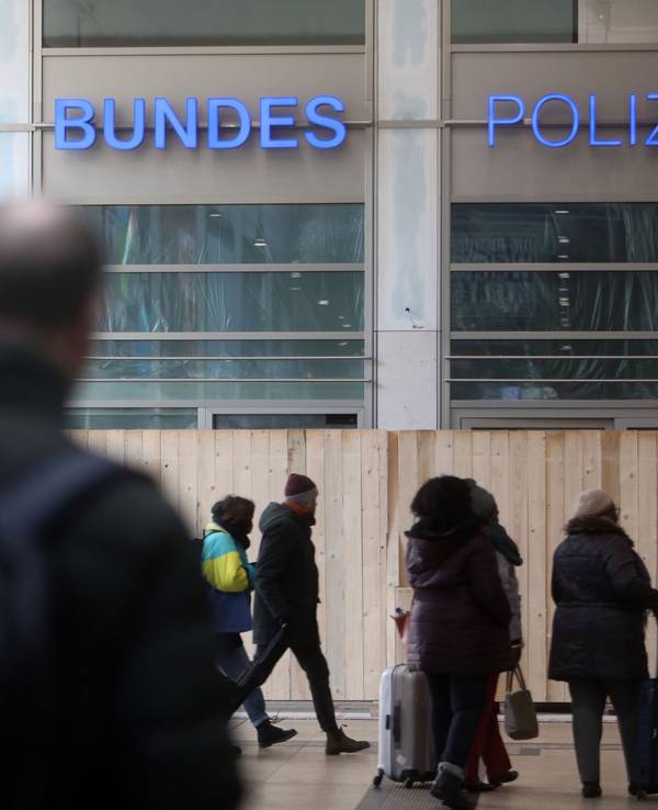 Die neue Polizeiwache der Bundespolizei im Hauptbahnhof.