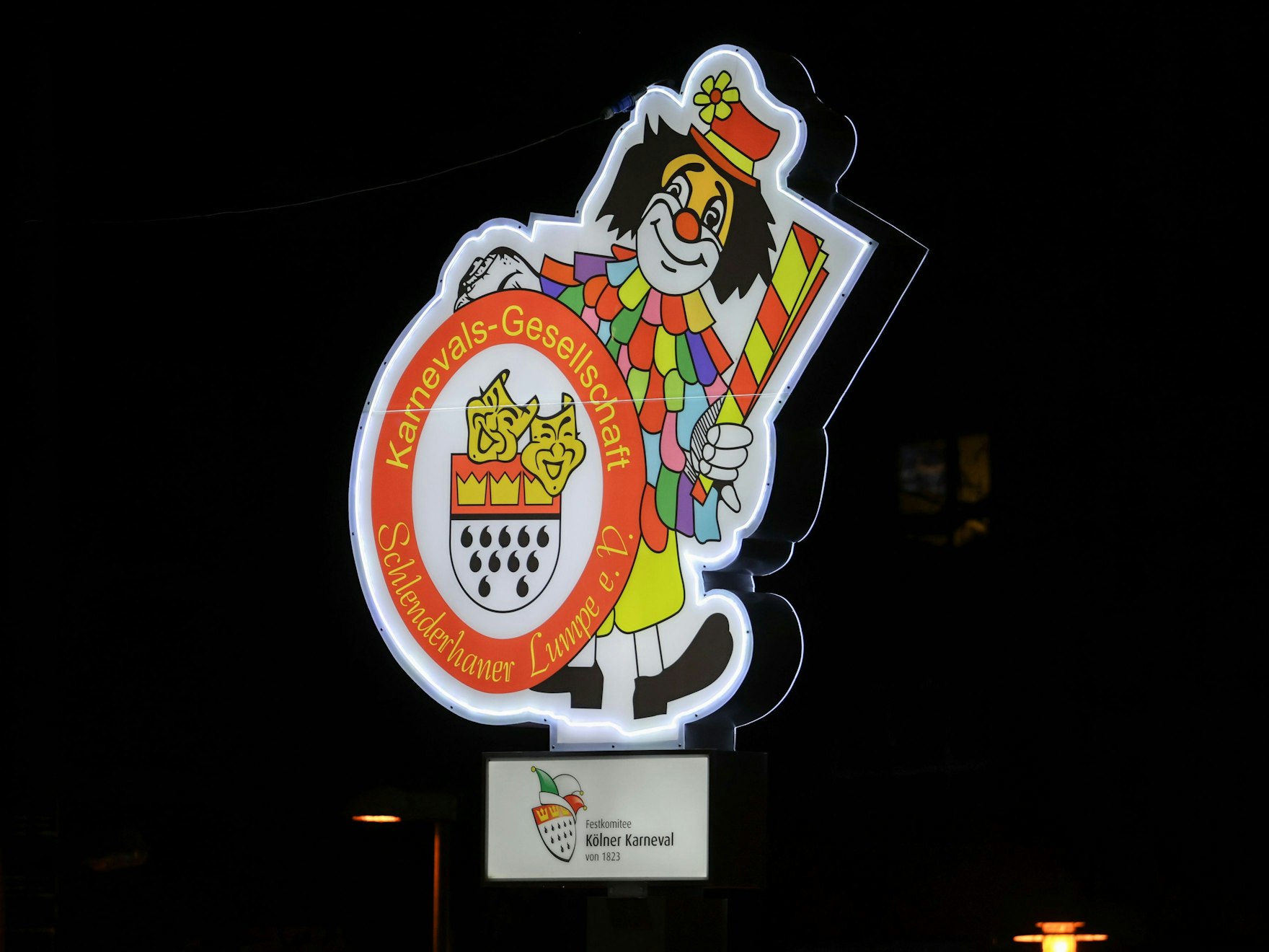Großfigur für den Rosenmontagszug.