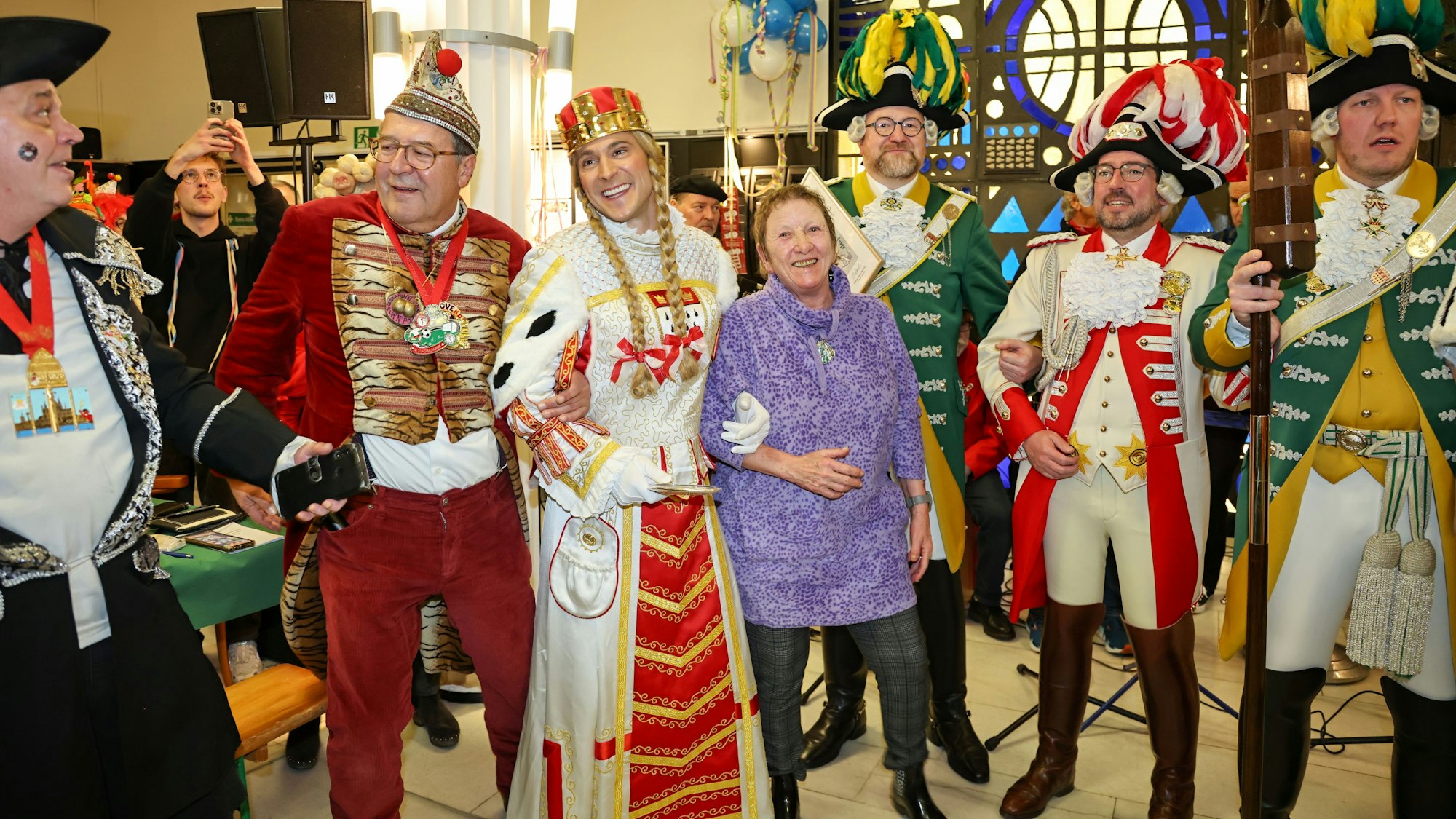 Hans Mörtter schunkelt mit Jungfrau Marlis.