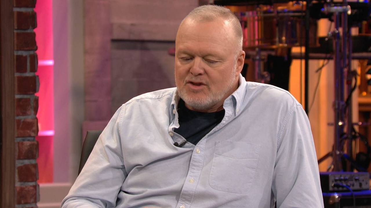 Stefan Raab im Gespräch mit Robert Habeck.