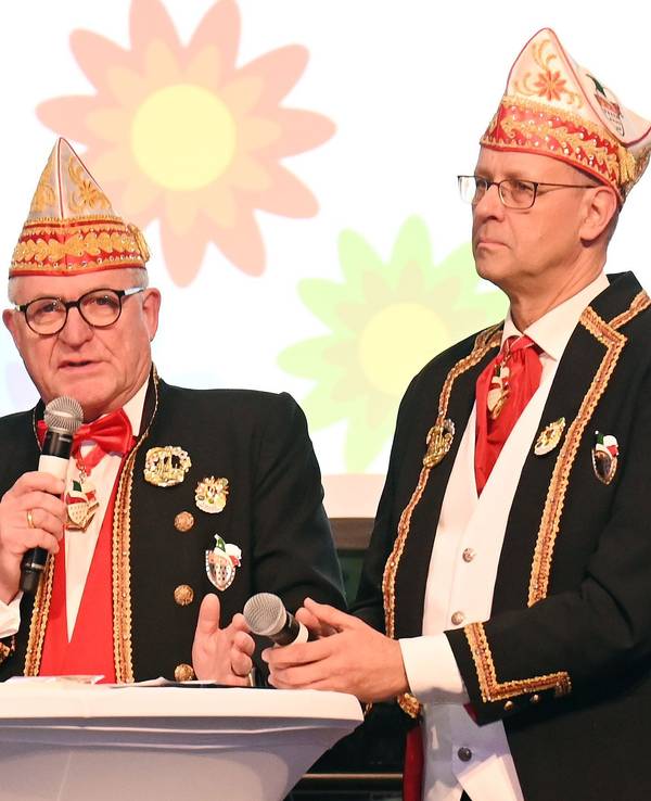 Pressekonferenz zum Kölner Rosenmontagszug mit Marc Michelske, Ralf Remmert und Michael Kramp.