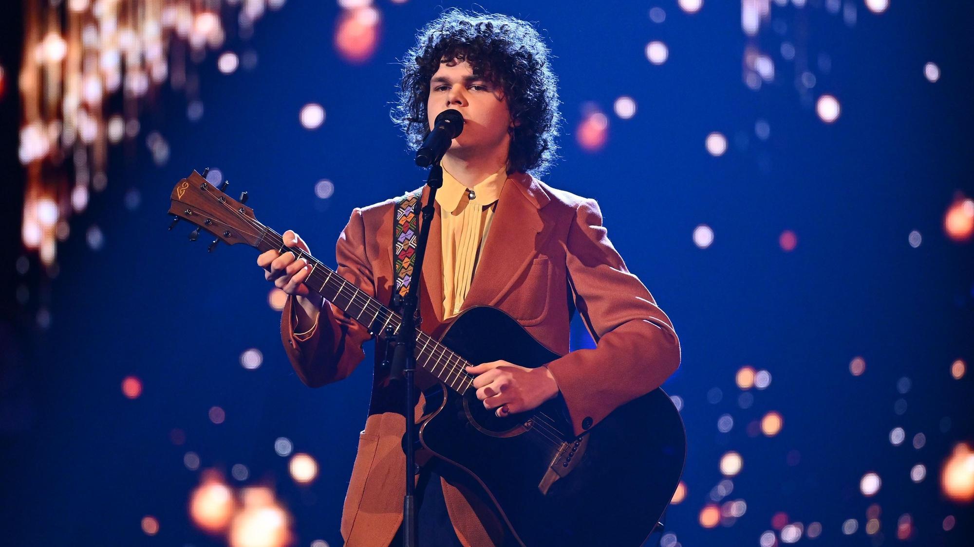 Benjamin Braatz aus Hagen tritt in der ersten Show beim deutschen Vorentscheid des Eurovision Song Contest (ESC) auf.