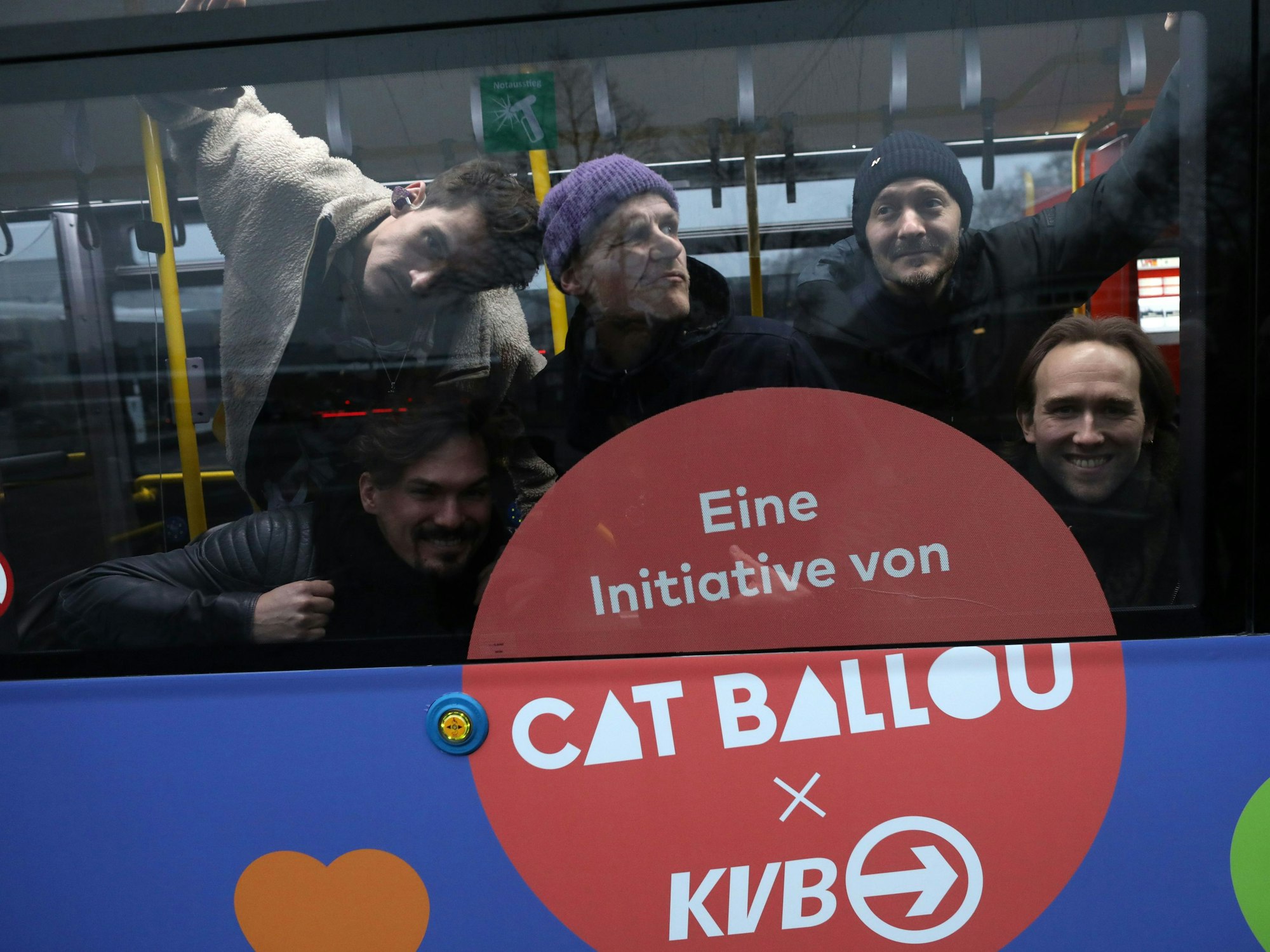 Der neue Cat-Ballou-Bus der KVB.