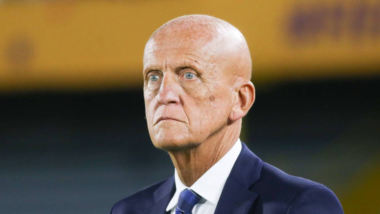 Pierluigi Collina beim Finale der U-20-WM der Frauen 2024 in der kolumbianischen Hauptstadt Bogota.