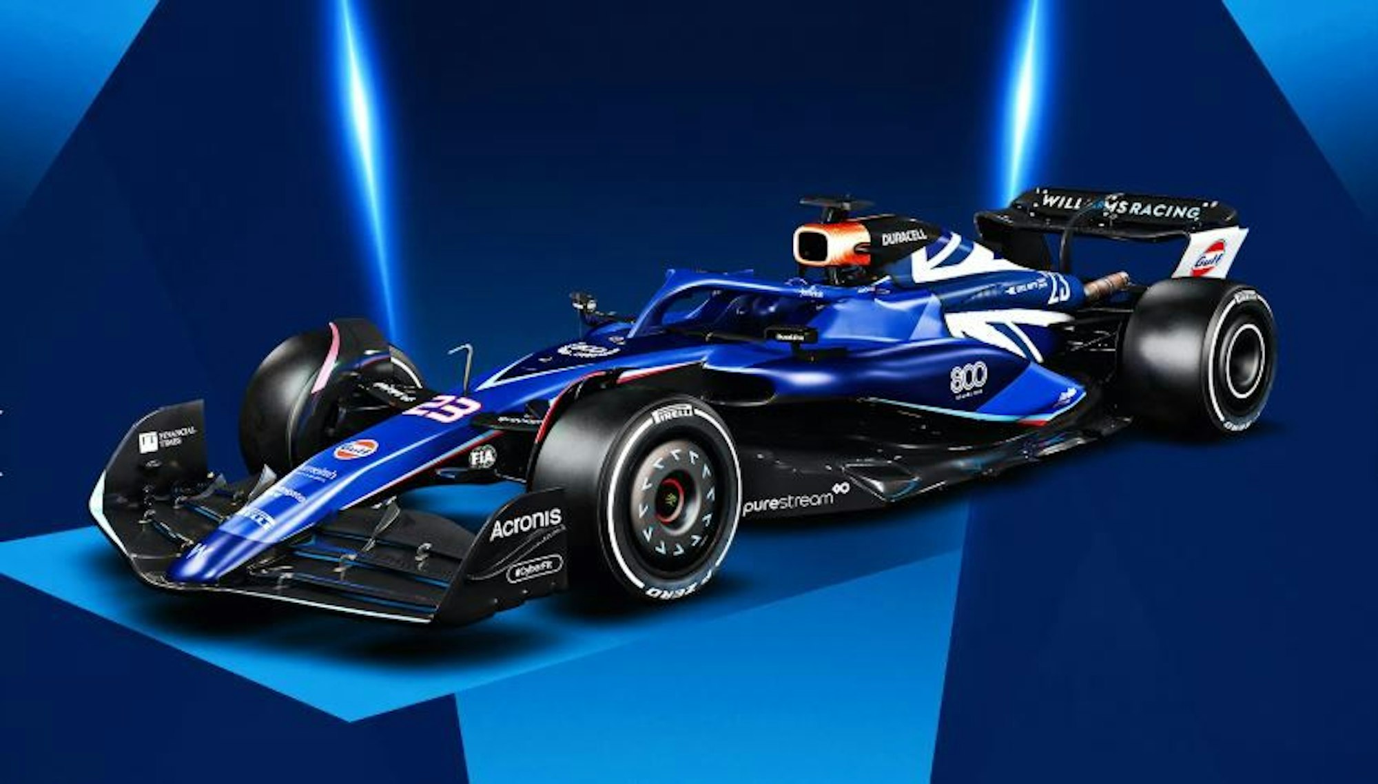 Williams präsentierte schon die Union-Jack-Lackierung des neuen FW47.