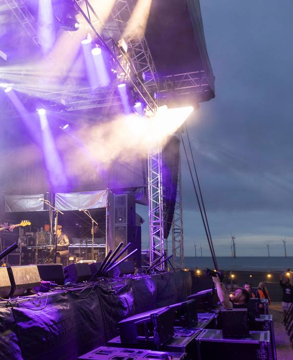 Pete Doherty bei einem Libertines-Konzert.