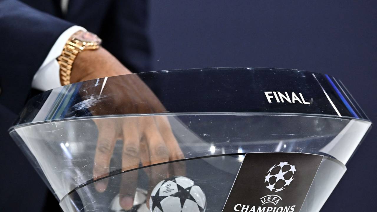 Auslosung in der Champions League.