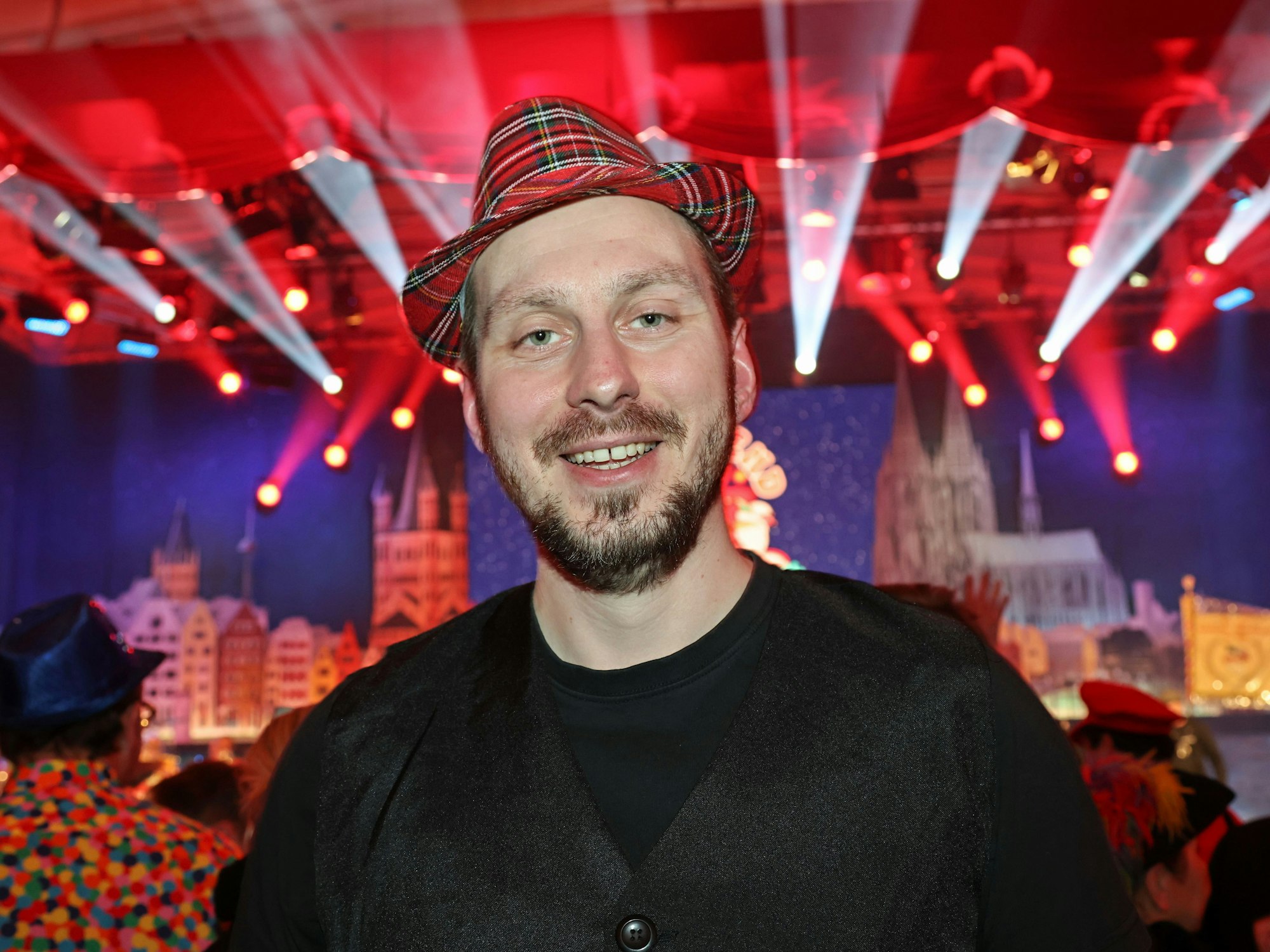 Florian Hempel beim Karneval.