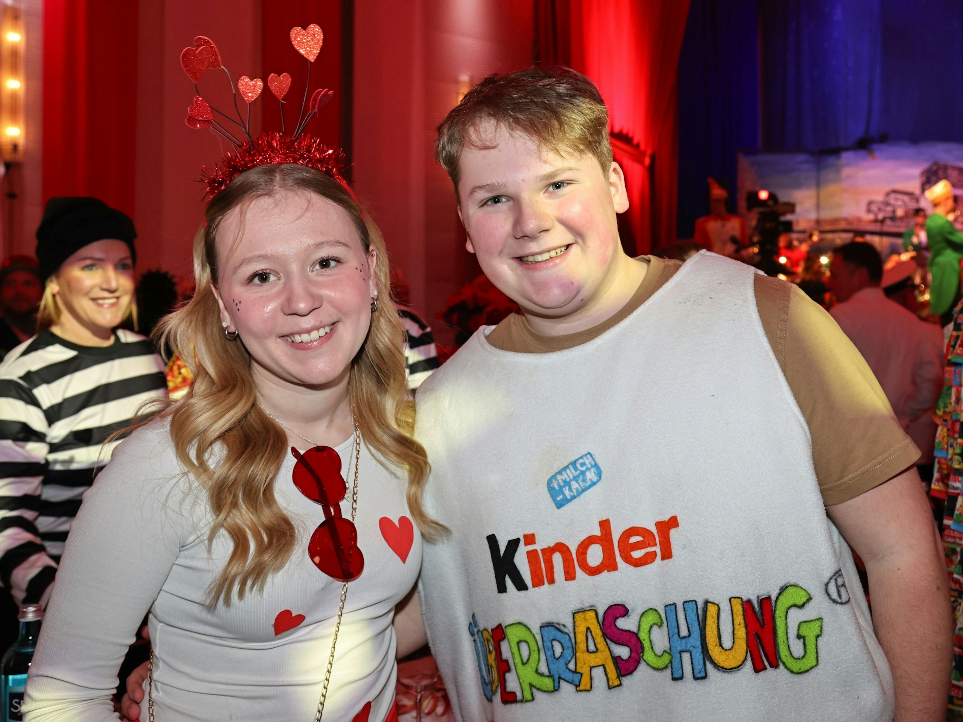 Julius Weckauf mit Freundin Lotte.