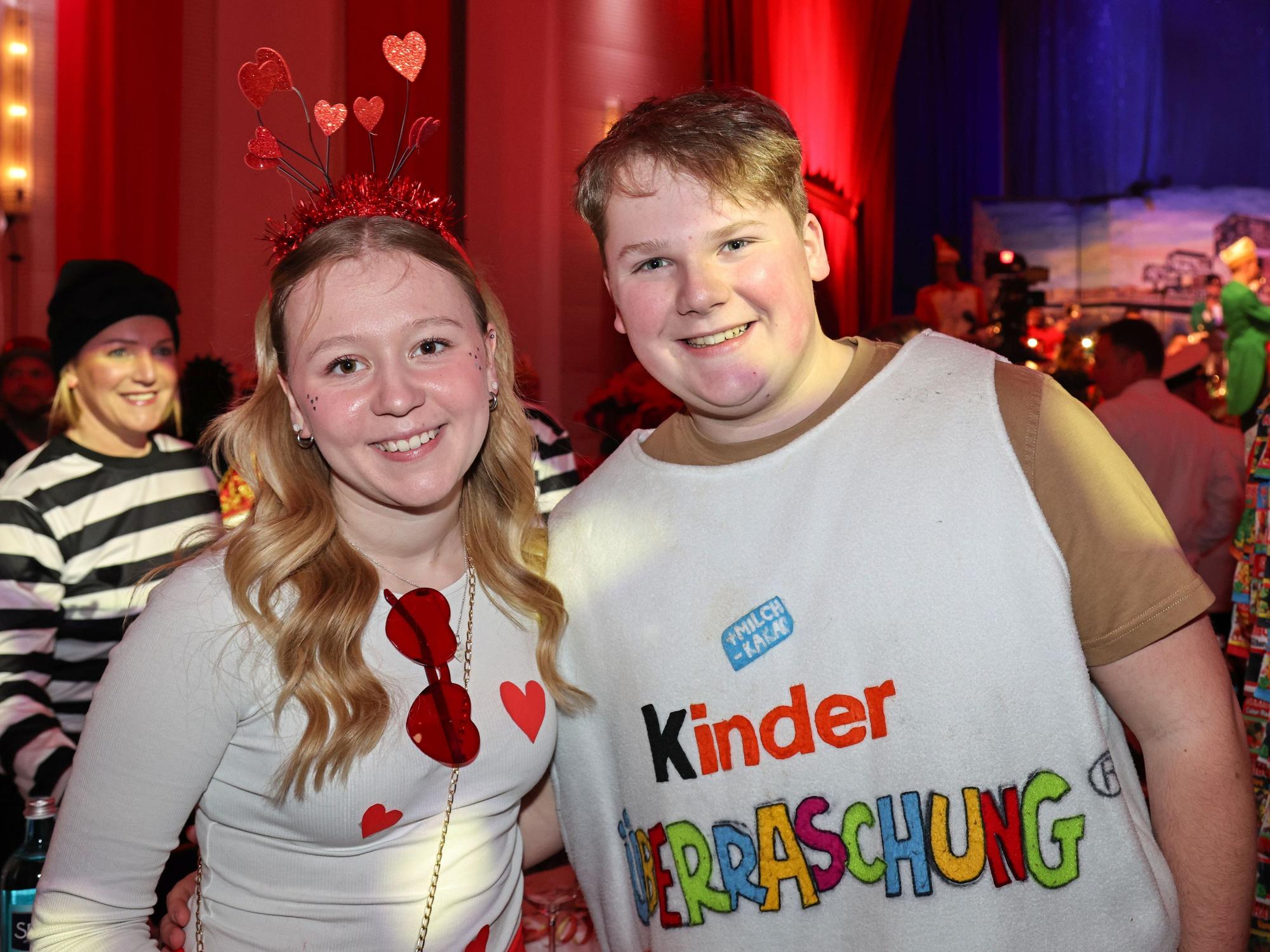 Julius Weckauf mit Freundin Lotte.