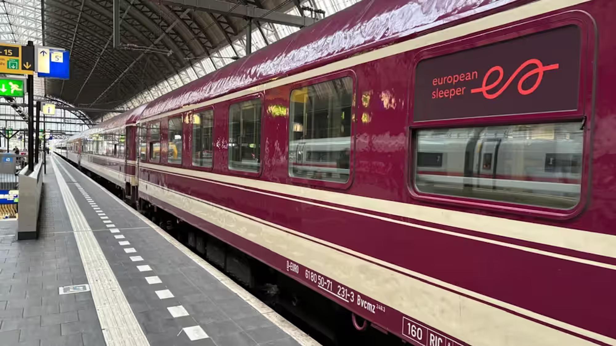 Der European Sleeper verbindet fünf europäische Länder – unter anderem mit Halt in Köln.